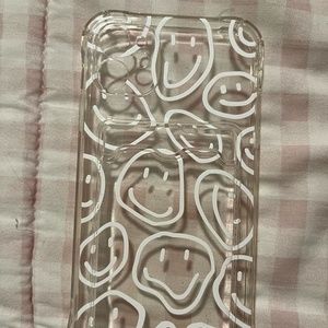 iPhone 11 Clear Smiley Phone Case